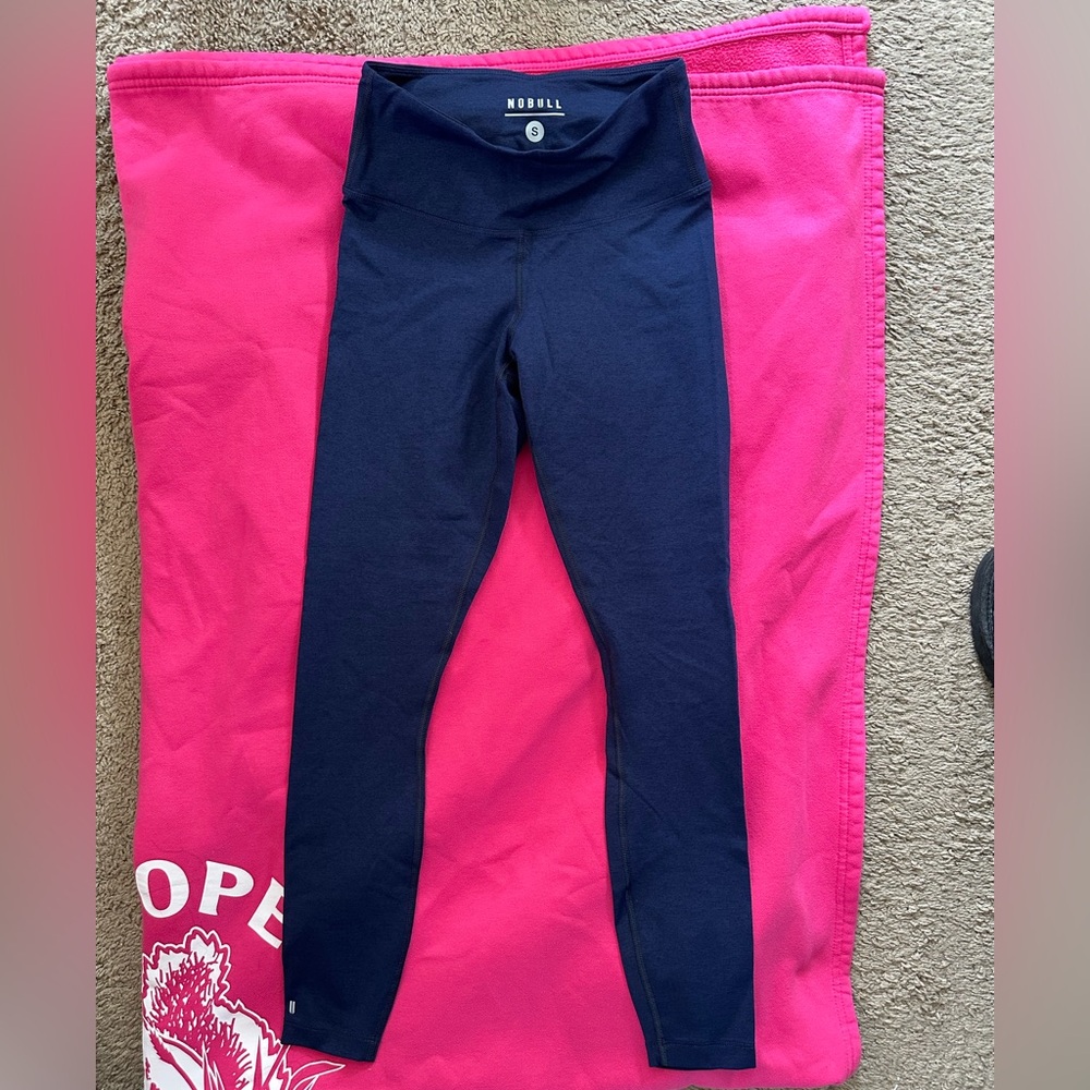 NOBULL High-Rise Tight - Dark Navy Heather